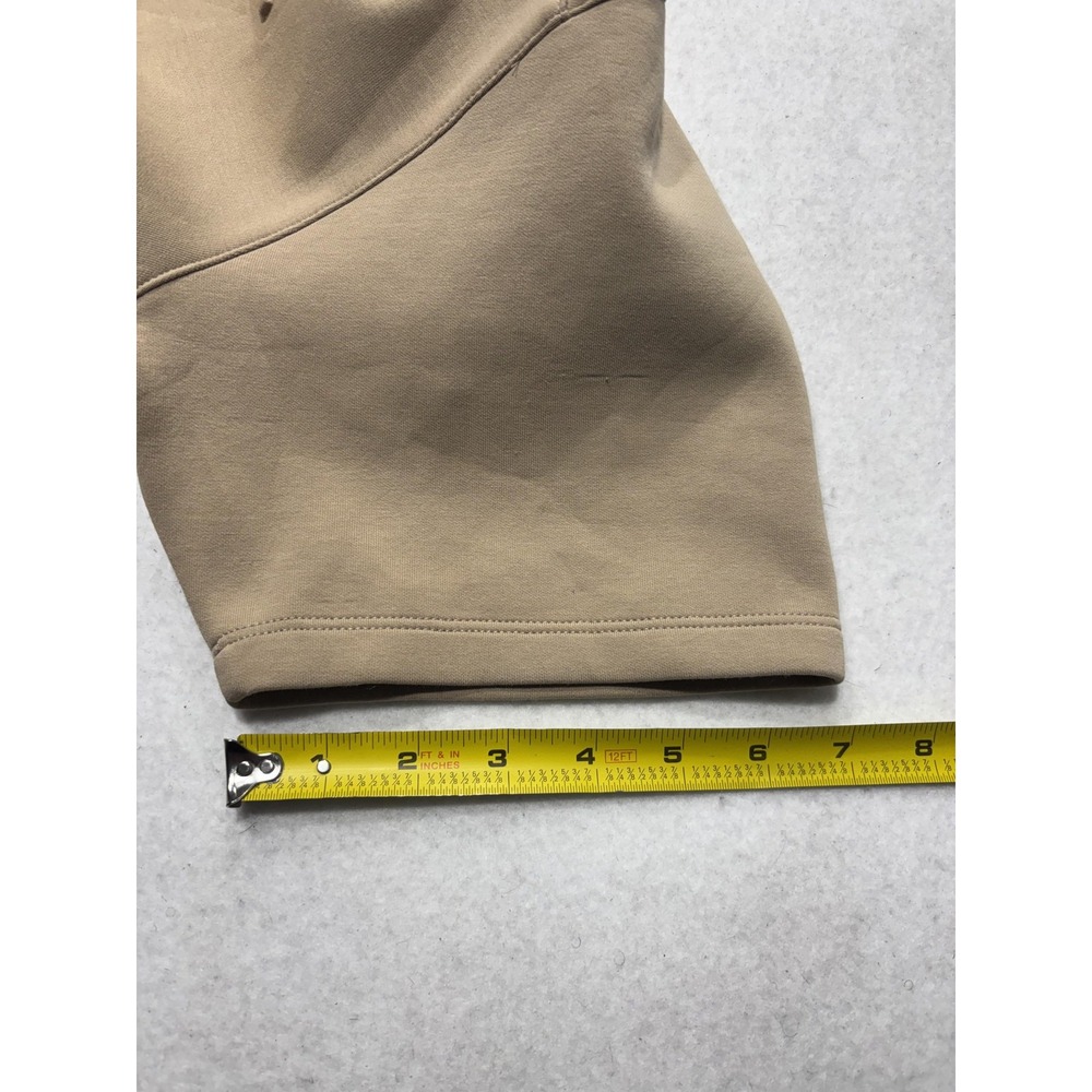 Alphalete Shirt Mens Small Beige Elements Embossed Logo Heavyweight Tee Athletic - Picture 11 of 11